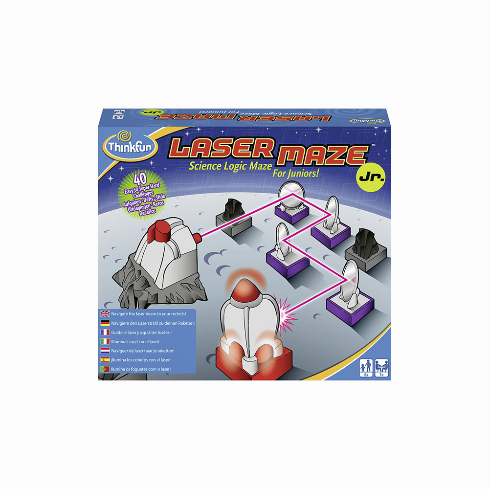 Spelblad Laser maze junior