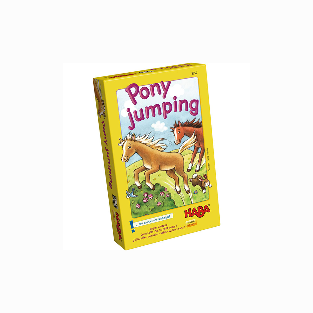 Spelblad Pony jumping