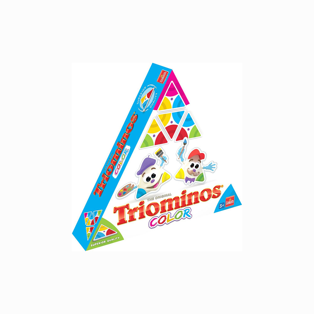 Spelblad Triominos color