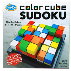Spelblad Color cube sudoku`